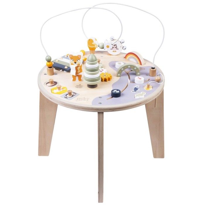 Multi-Activity Table - Educational Toy - Wood - Abacus - Xylophone - From 12 Months