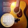 12PCS Screws Washers Included Guitar Tuning Pegs White Color Tuner Knobs  For Guitars