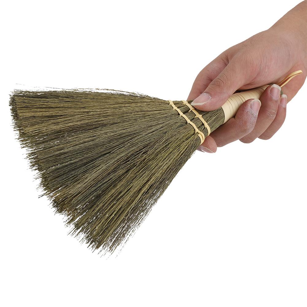 Small Whisk Broom, Handheld Record Cleaning Brush, Record Brush Cleaner   Manual Straw   Whisks, Away Dust Household   Dust Floor Clea