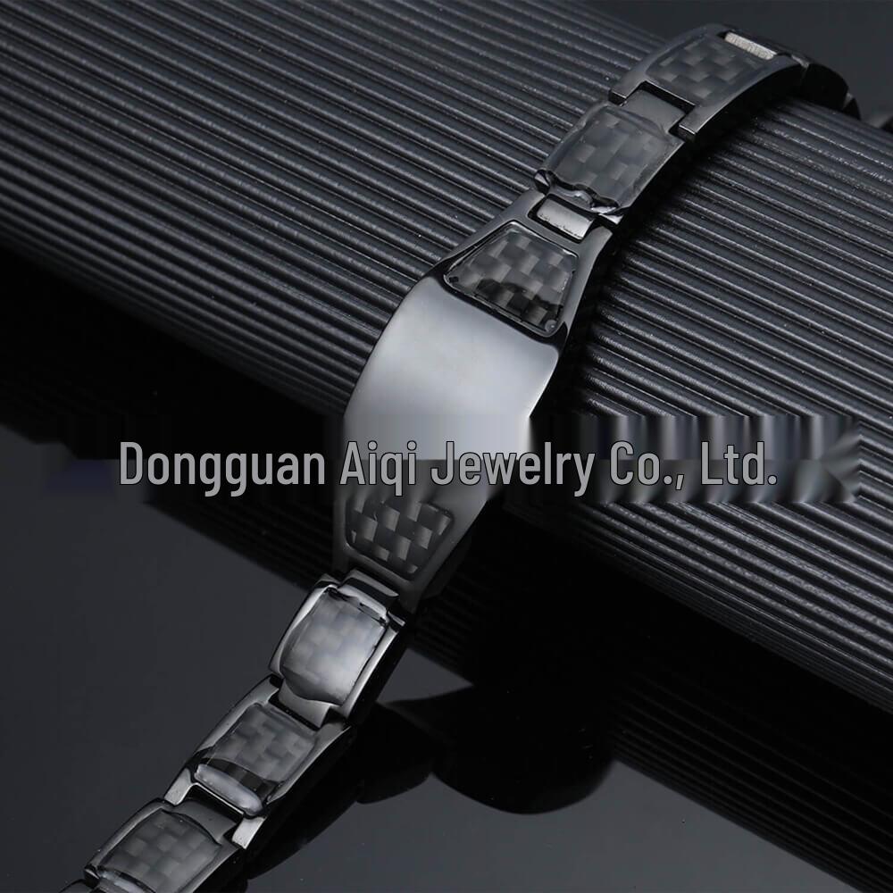 Herren 4-in-1 Magnetisches Titan- & Edelstahl Germanium Energiearmband