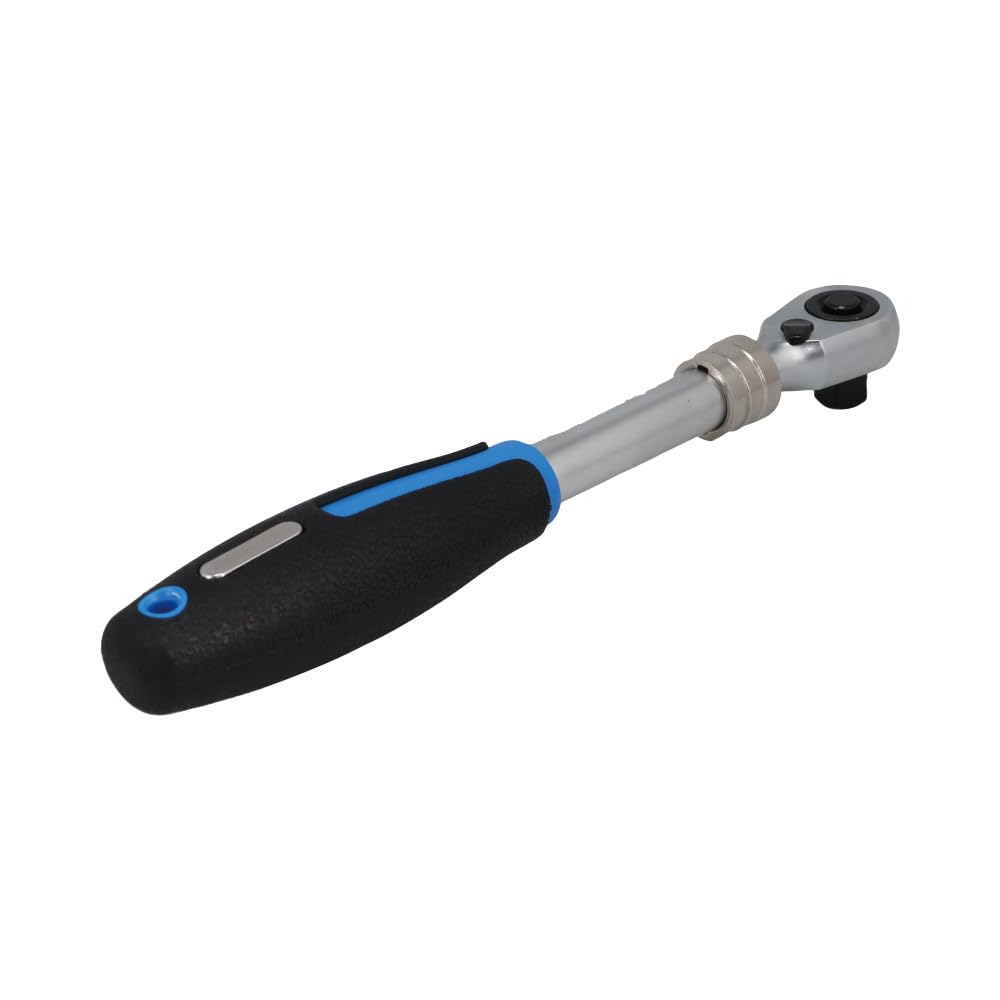 SIGNET 3/8" Drive Telescopic Ratchet Handle, 72 Teeth, 230-345mm Length, 6-Prong Adjustment, Item No. 12582