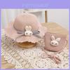 Princess Childrens Straw Hat Sun Protection Pack With Breathable Design For Girls Summer Beach