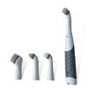 4-in-1 Electric Cleaning Brush with 4 Different Brush Heads for Cleaning Kitchen Bathroom Living Room
