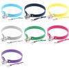 Simple Punk Style Love Lock Flannel Sexy Necklace Collar, Random Color Delivery