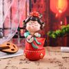 Large Roly-Poly Tang Dynasty Lady Ornament - Home Entrance & Festival Gift