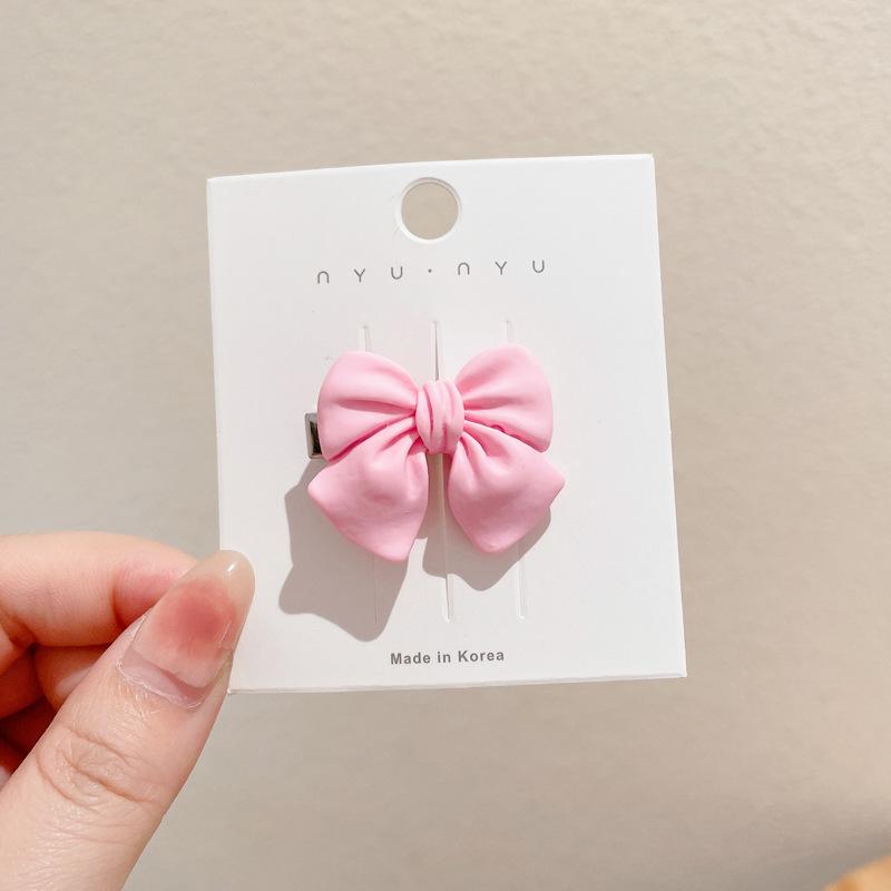 

Рожева шпилька для волосся «Дофамін»: Безшовна кругла шпилька Y2K - Мила маленька бічна заколка для чубчика для жінок