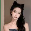 1 Plush Cat Ear Headband with Cute and Girlish Style, Perfect for Daily Use, Cute and Eye-catching