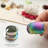 10PCS Adjustable Sewing Thimble Retro Sewing Finger Protection Cover Needle Thimble Ring Handmade DIY Craft Embroidery Sewing Tools