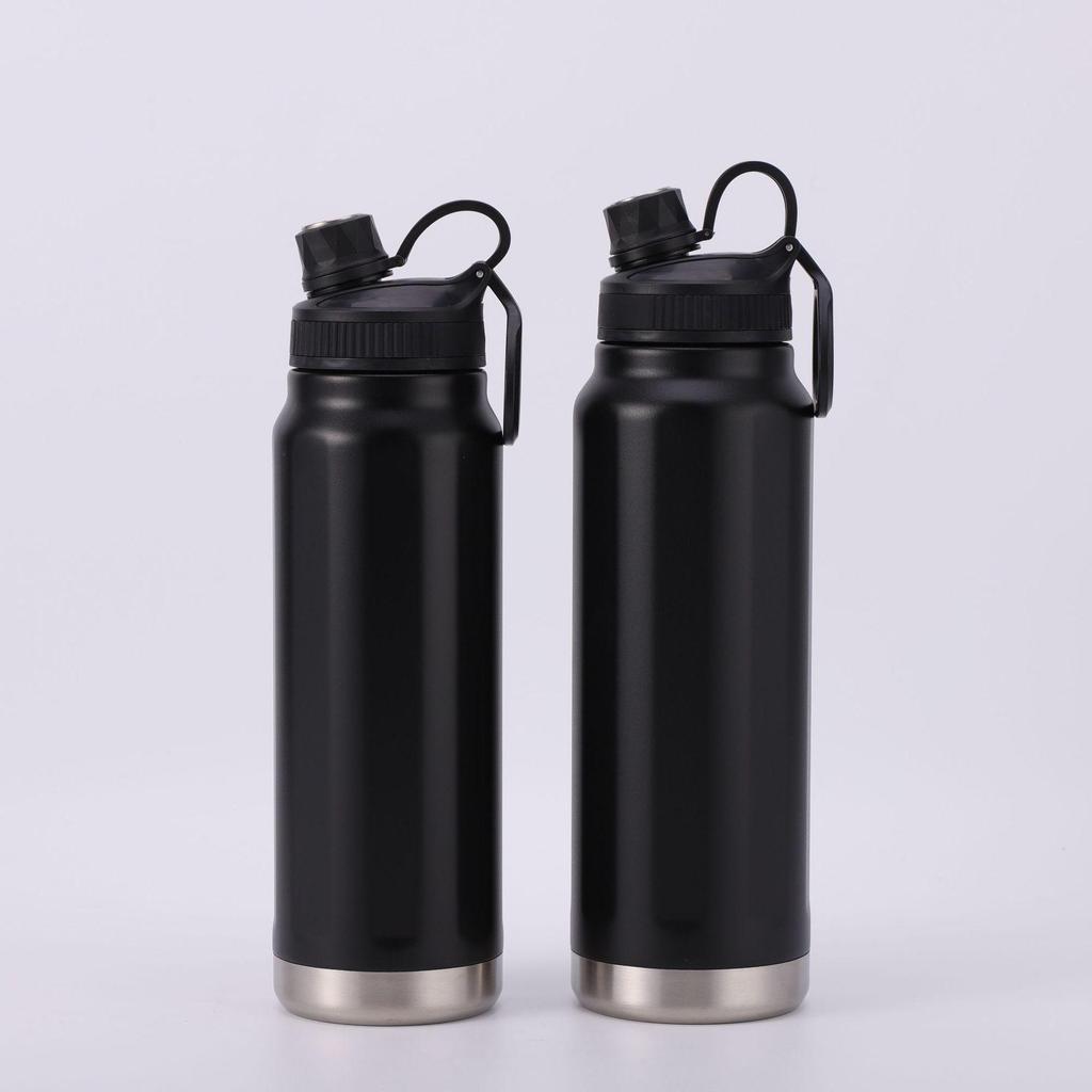 Tragbare 304 Edelstahl Isolierte Sportwasserflasche mit Großem Fassungsvermögen für Männer und Frauen