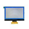 240128 Negative LCD Screen: HD Display with Blue Background & Black Characters, COG Serial Port Module.