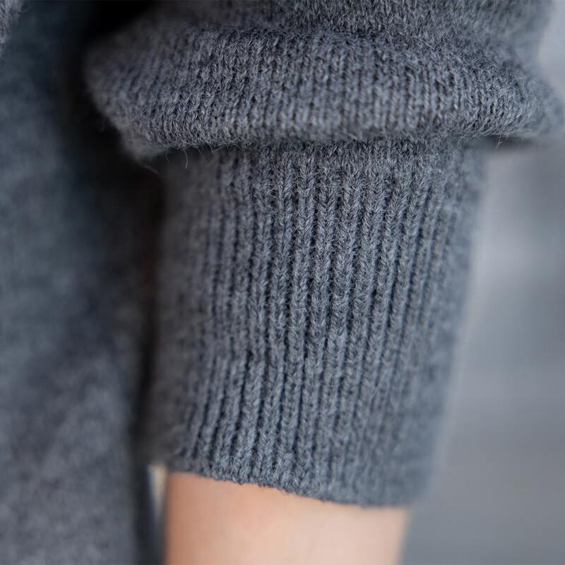 MKN Women's Embroidered Floral Knit Cardigan Sweater