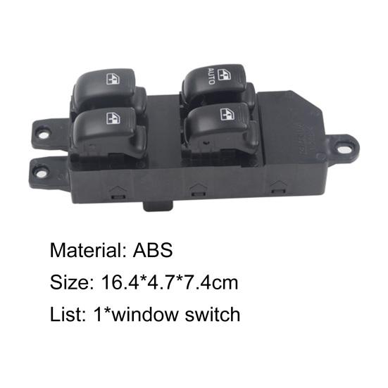 Comutator electric pentru geam Geam profesional ABS Comutator electric premium 93570-26100 pentru Hyundai