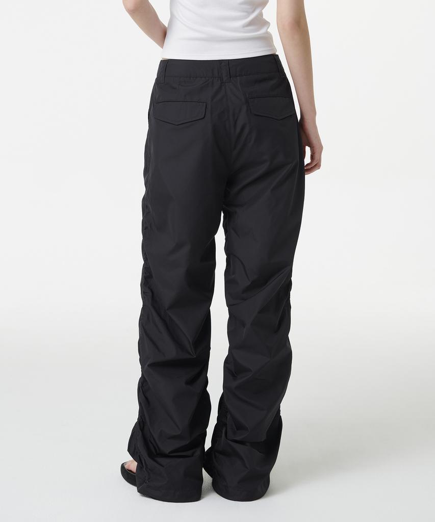 MUSINSA STANDARD WOMAN Women'S Wide Shirred Pants [Black]