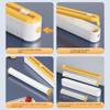 Wall Mounted Cling Film Cutter Box Suction Cup Baking Paper Cutter  Household