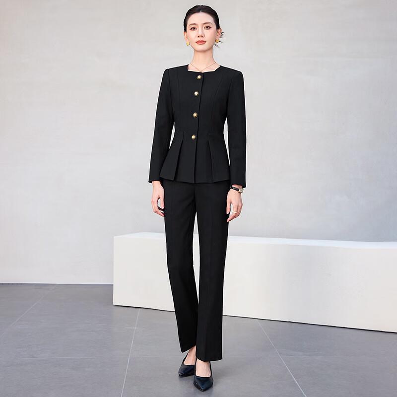 Women s Long-Sleeve Business Suit Set 2XL