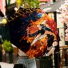 Haikyu Print Umbrella Automatic Opening/ Closing - Portable Foldable Design - Daily Use for Travel/Outdoor - Gift for Birthday