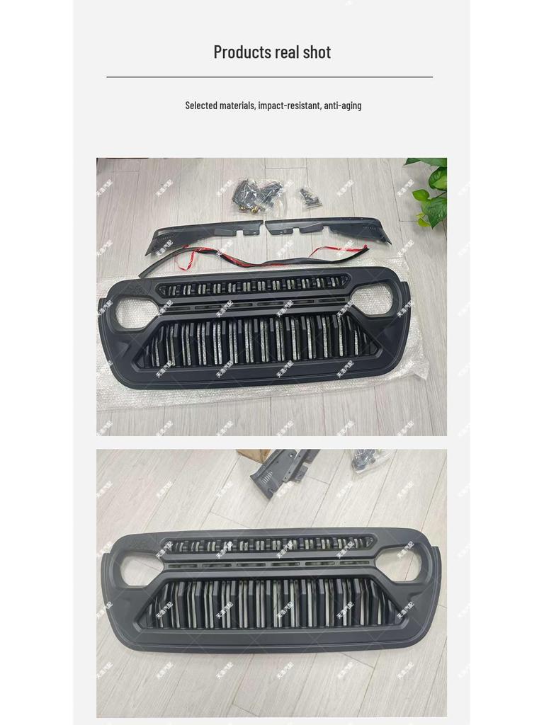 Kühlergrill mit Beleuchtung für 2018-2024 Jeep Wrangler JL/JT