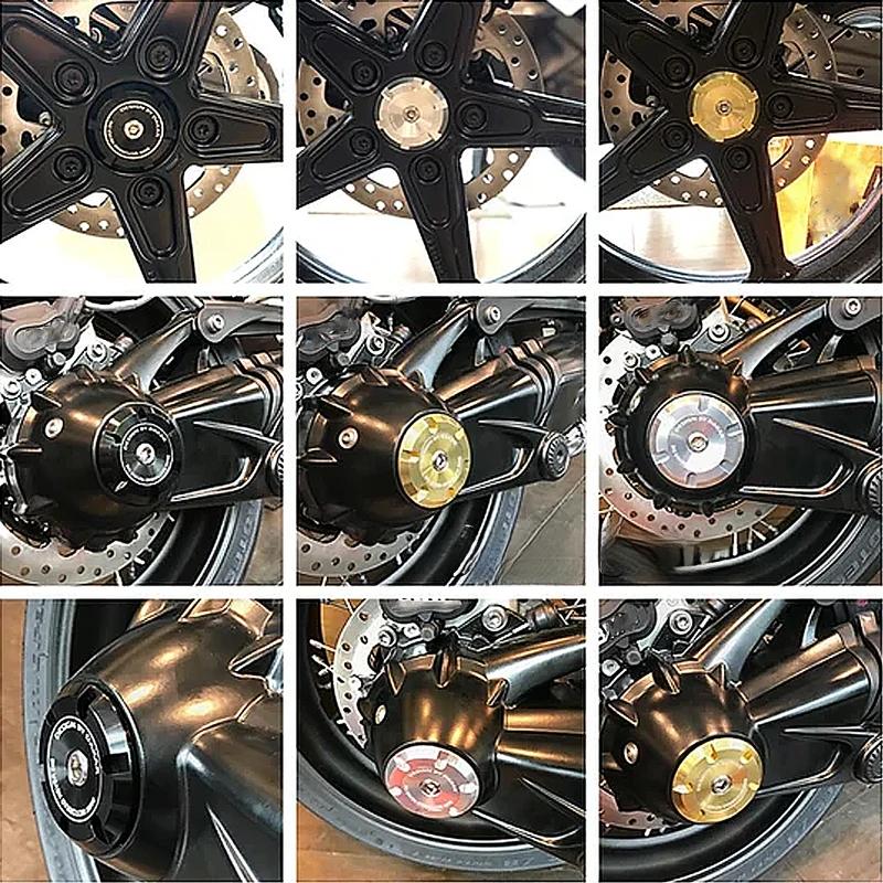 For BMW R NINE T Scramble RNINET Pure Racer Urban G S Motorcycle Wheel Hub Anti-Collision Block Rear Axle Fork Crash Slider