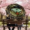 1PC Butterfly, Floral Umbrella-8-Rib Reinforced, Automatic Open, Lightweight & Durable, Cute Fashion Accessory for Outdoor-K1259