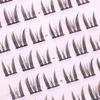 LuxeFlutter - Natural Wispy Cluster Glue-Free False Eyelashes