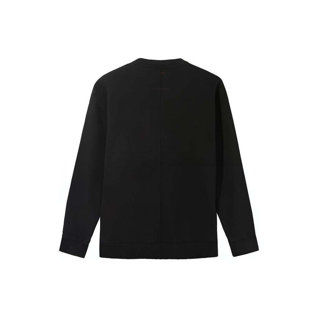 Sweat-shirt Levis Solid Label en coton à col rond et manches longues pour homme Noir A0147-0001