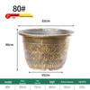 Large Thickened Outdoor Plastic Flower Pot for Trees, Water Lilies, and Lotus Plants