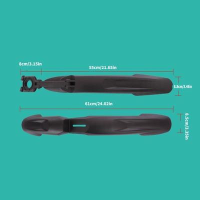 Windproof Bike Front Rear Mud Guard Widen Road Bike Mudguard Universals Bicycles Mudguard Cycling Accessories Enduring