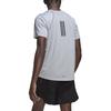 Men's adidas Hiit Cool Tee Athleisure Casual Sports Logo Round Neck Short Sleeve Gray T-Shirt HL8791