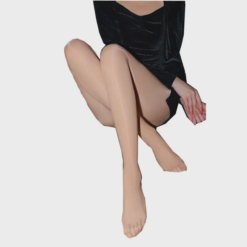 Horse Oil Aurora Pantyhose: Ultra-Delicate, Silky, Shiny, Sexy, Thin Summer Stockings for Women