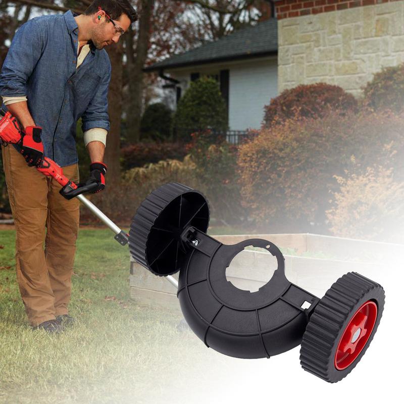 Grästrimmer Stödhjul Trimmerhuvud Fäste Gräsuppätare Stödhjul För Grästrimmer Snörtrimmer