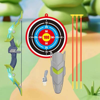 Çocuklar Yay ve Ok Oyuncak Seti Açık Hava Spor Oyunu Parti Malzemeleri Doğum Günü Hediyesi