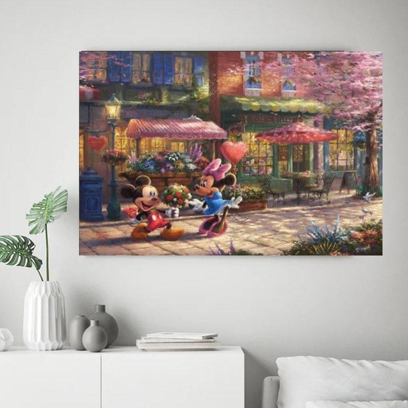 Micky Maus Themenmode Mädchengeschenk Feentapete für Schlafzimmerdeko