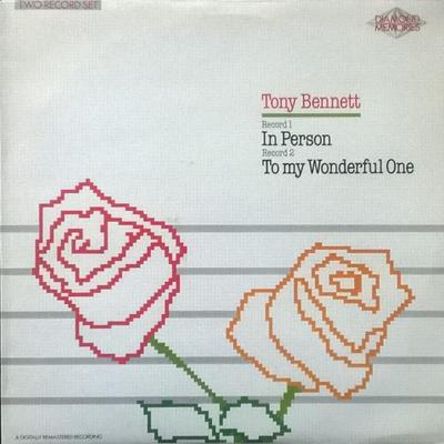 Disque vinyle TONY BENNETT In Person To My Wonderful One CBS22184 CBS UK Jazz Occasion