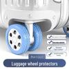 Silicone Silent Luggage Wheel Cover - Universal Replacement Accessory