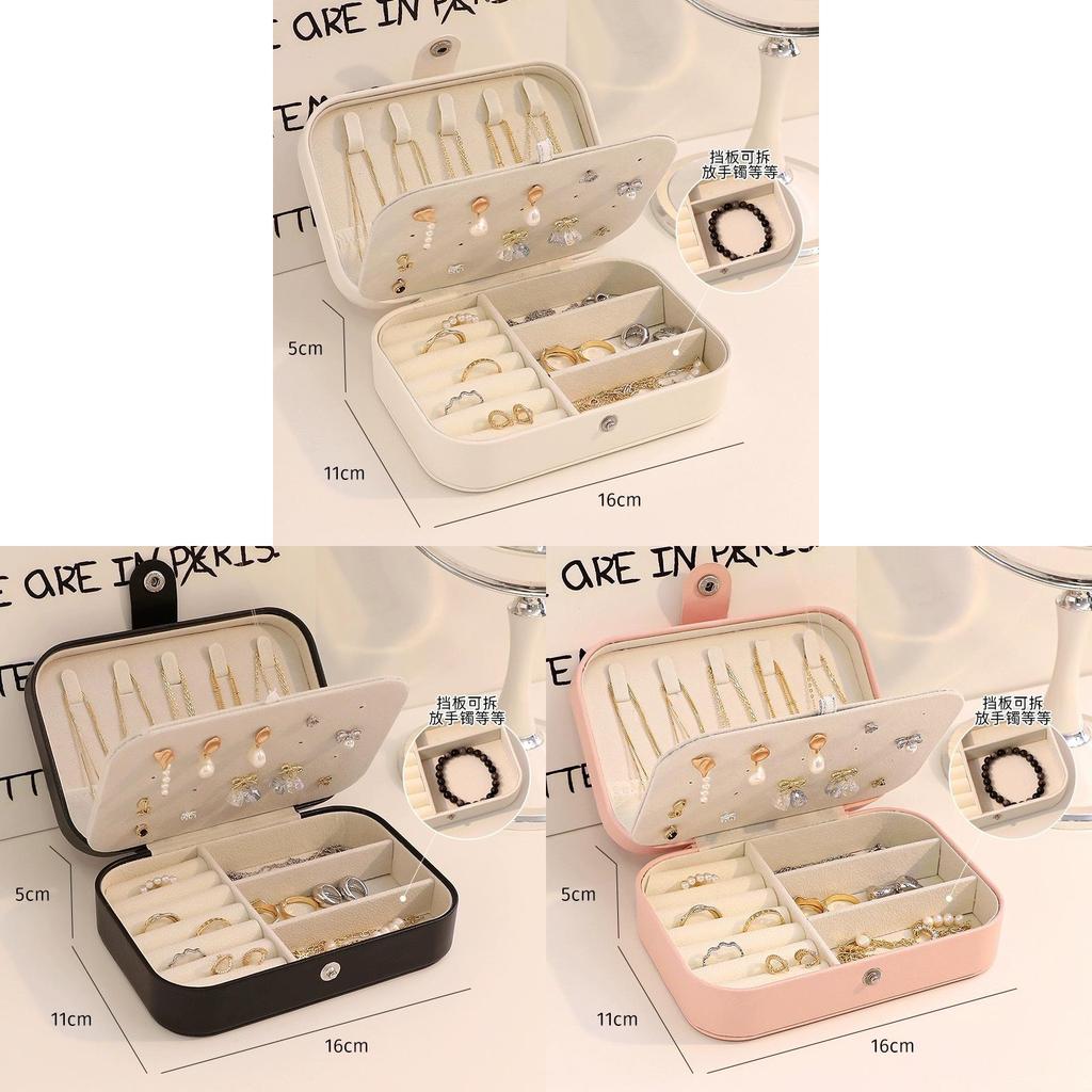 Jewelry Box Vintage Jewelry Storage Box With Multiple Compartments For Travel And Gift Use