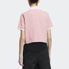 Adidas Originals Monkey Kingdom Co-Branded Series Polo Shirt With Cartoon Logo Patchwork Design Women Tops Miracle-Purple Pink IP1778