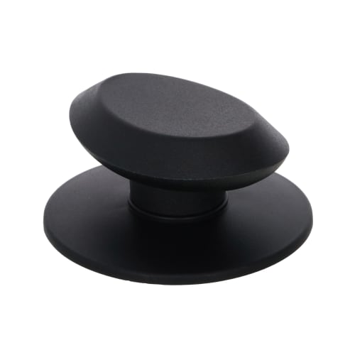 Takagi G-Type Pot Knob with Gasket for Glass Lids, Black, Replaces Broken Knob, Easy Screw-On Installation, Lid, Cooking, Kitchen, Pot