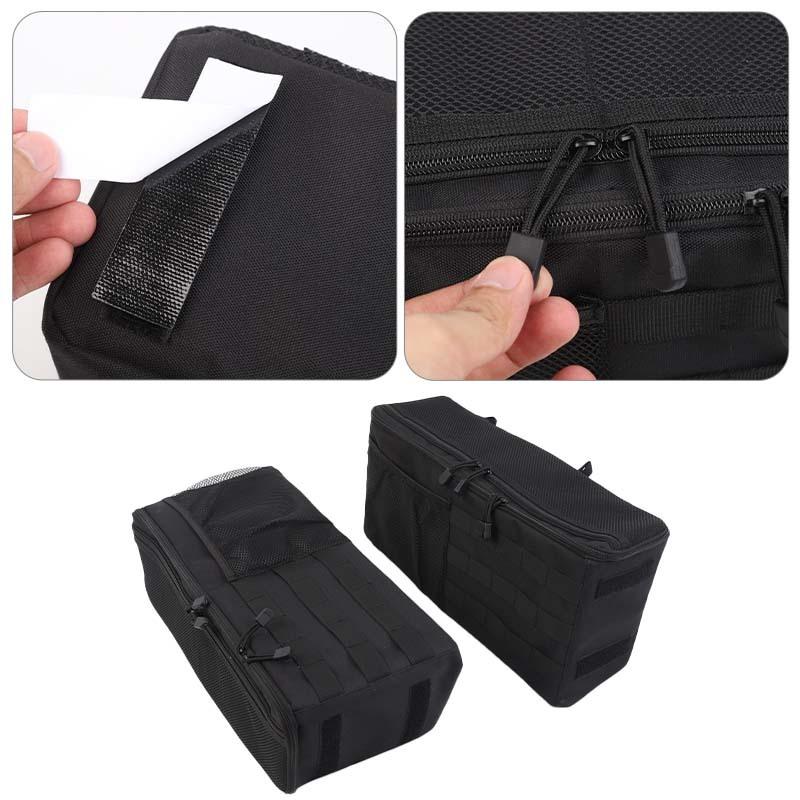Trunk Rear Window Side Organizer Storage Bag Organizer Fit For Chery JETOUR T2 2023 Up For Jetour Shanhai T2 2024 Up Stowing Tidying Car Accessories