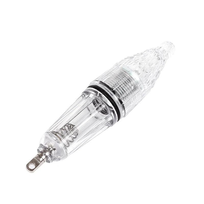 2 piezas Usando pilas AA Luz LED de bajo consumo para señuelo de pesca, luz para jaula de camarones de pesca en barco, luz para pesca nocturna