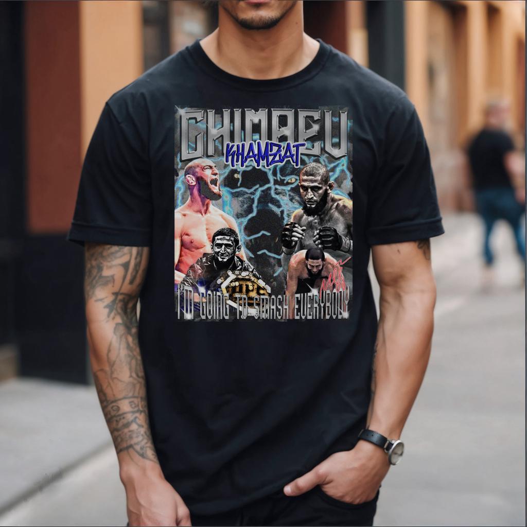 Khamzat Chimaev The Wolf Borz Chechnya Mma Fighter 90s Bootleg