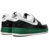 Nike Air Force 1 Low Herren Sneaker Schwarz Weiß-Kieferngrün 317295011
