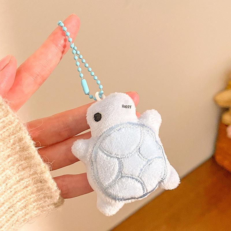 Plush Cartoon Keychain Pendant - Cute Doll Accessories for Bags and Gifts