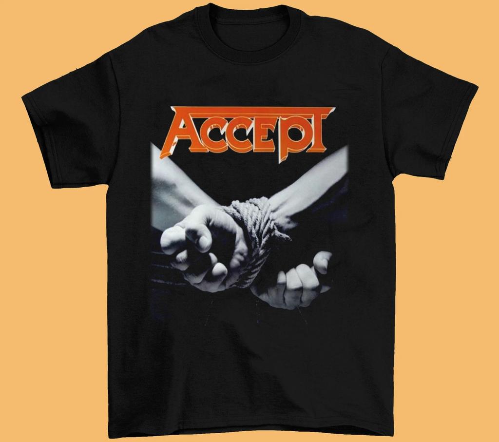 Rare Accept Band Tour Black Size S-234XL Unisex Tee Shirt O89