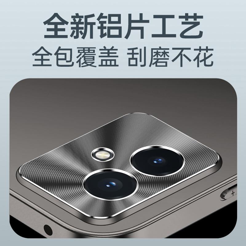 Matowy metaliczny lakier jest odpowiedni do etui na telefon komórkowy Honor 100, kreatywne magic5 metalowe soczewki x40 odporne na upadki etui ochronne 90