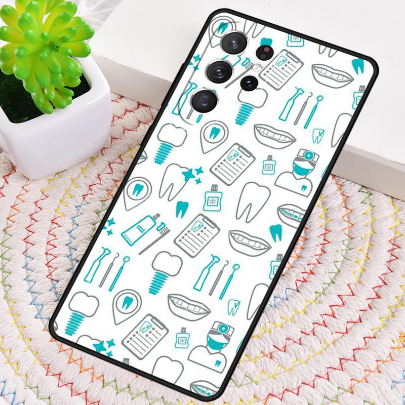 Cute Cartoon Medicine Nurse Doctor Soft Phone Case for Samsung Galaxy Note 10 Pro S26 Ultra S23 S24 FE S25 S21 S22 PLUS Cove