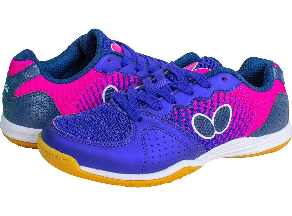 Table Tennis Shoes Rezoline Bilight Unisex Lightweight Model 93670 Navy x Rose cm [Butterfly] 24.5
