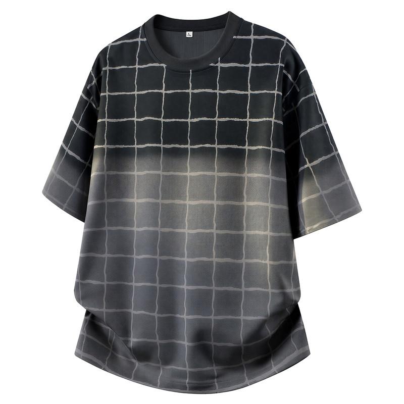 Short-sleeved T-shirt, Round Neck, Half-sleeved Bottoming Shirt, Plus Size Men's Top