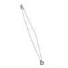 Used Like new Tasaki Pearl Heart Necklace Silver Pendant TASAKI Tasaki 3.7mm Tasaki Pearl Women's