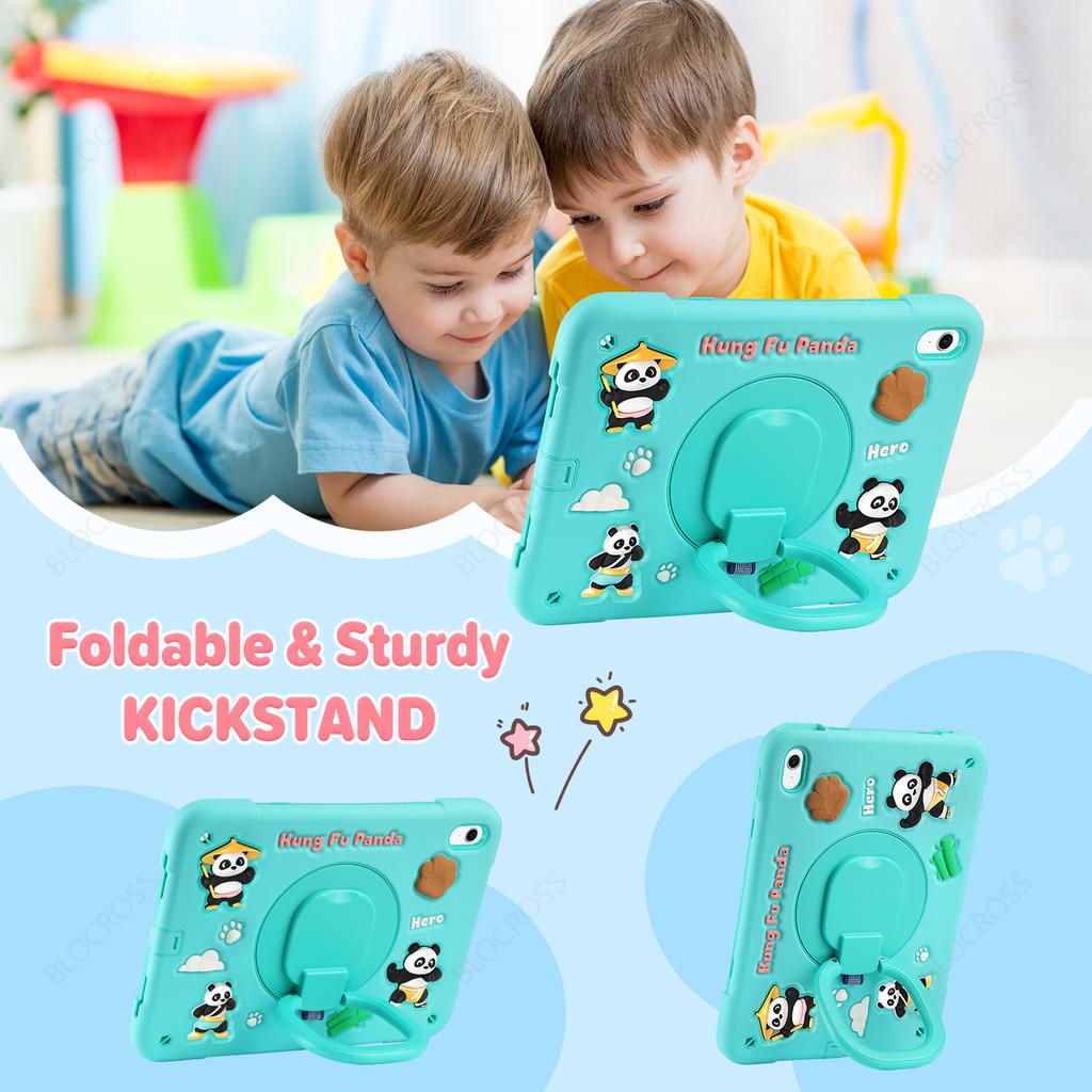 For IPad A19 A16 12th 11th 10th Generation Case Shockproof Stand Kids Safe Cover for IPad 10.2 7th 8th 9th Rotation Stand Funda