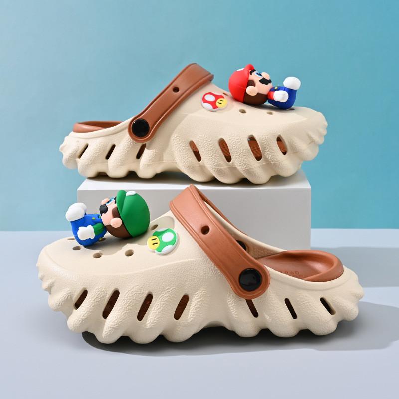 Mario Sommer Kinder Strandschuhe Rutschfest Langlebige Clogs Für Jungen Und Mädchen In Lebendigen Farben